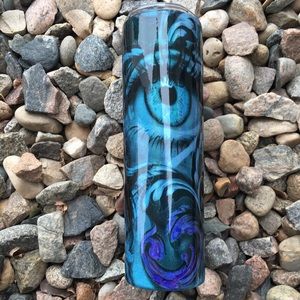 Tattoo Tumbler large Skinny Stainless Steel